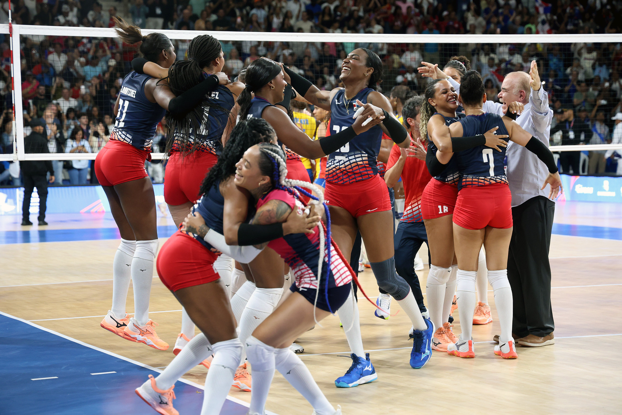 Dominican Republic sweeps Colombia to extend its JCC volleyball dynasty